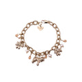 762 Bracciale charms barboncino big e fiocchetti