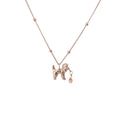 766 Collana Barboncino big e zircone