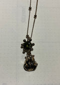 005 Collana corona e rana pendente