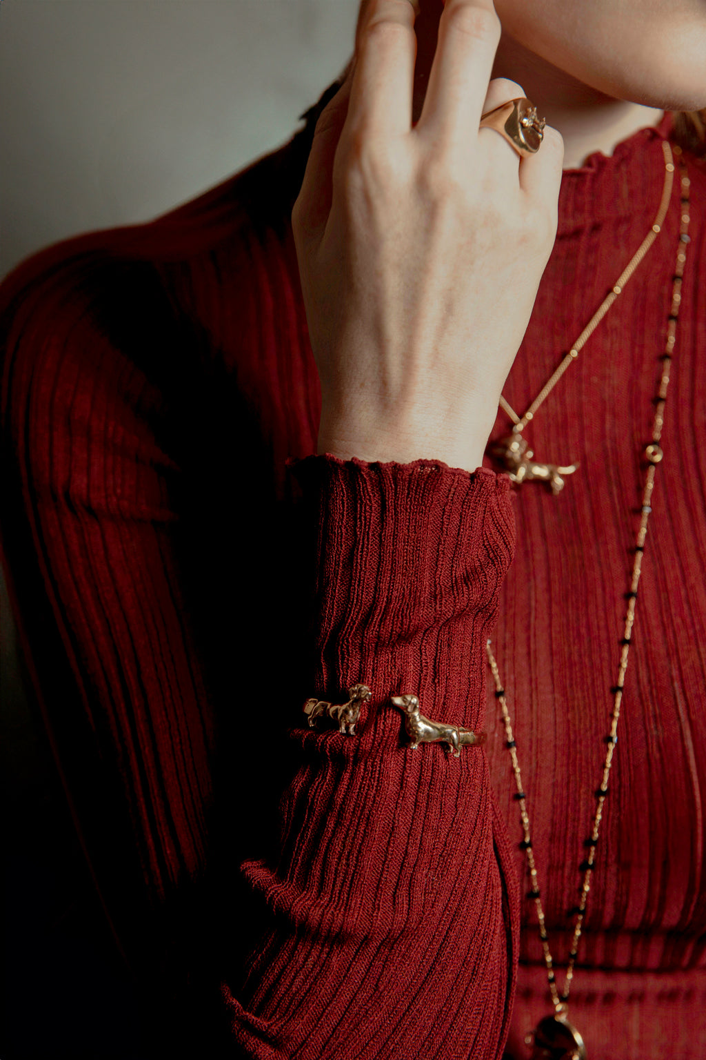 Bracciale rigido bassotti