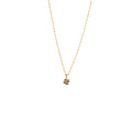 477 Collana fiore solitario cristalli