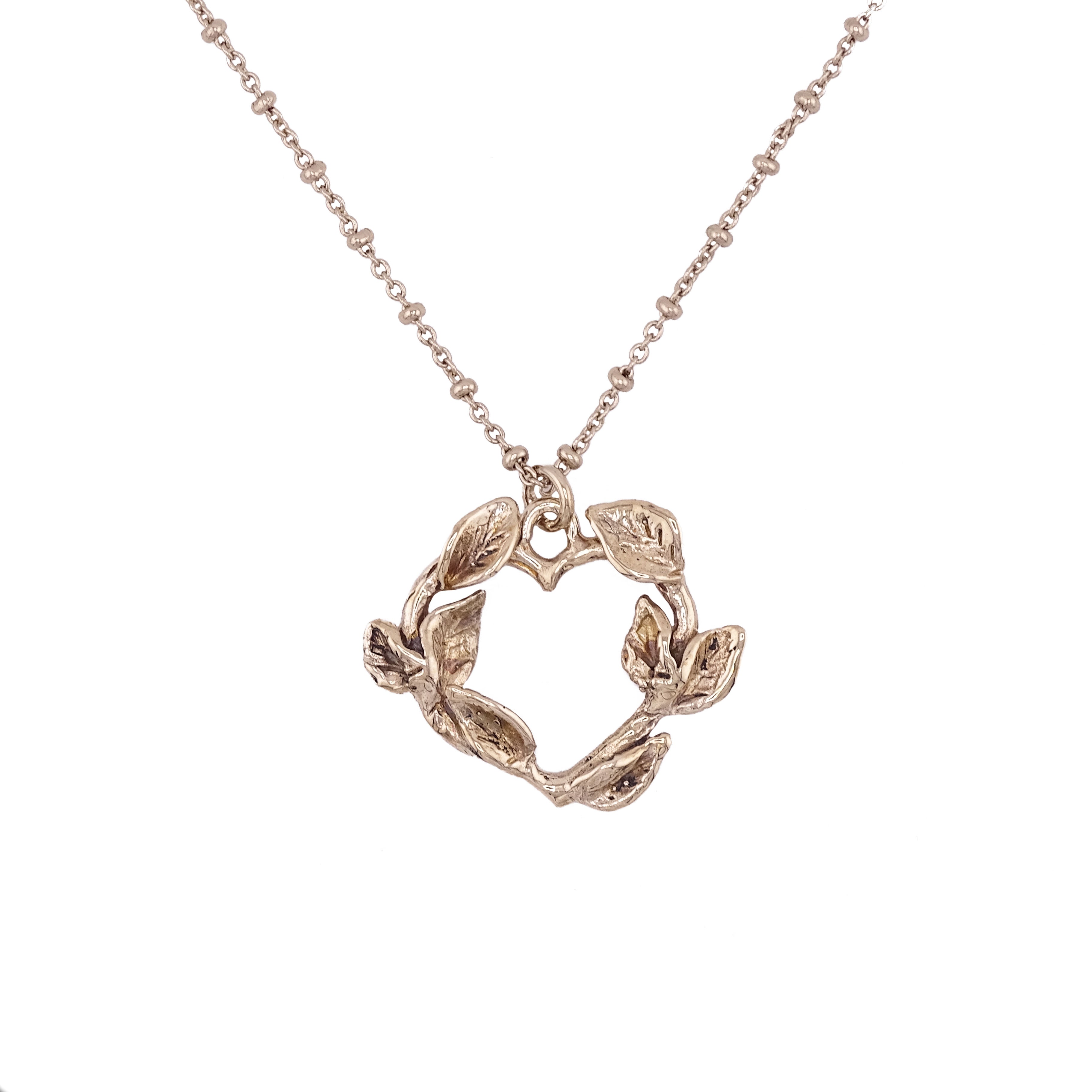 Collana cuore ramo small