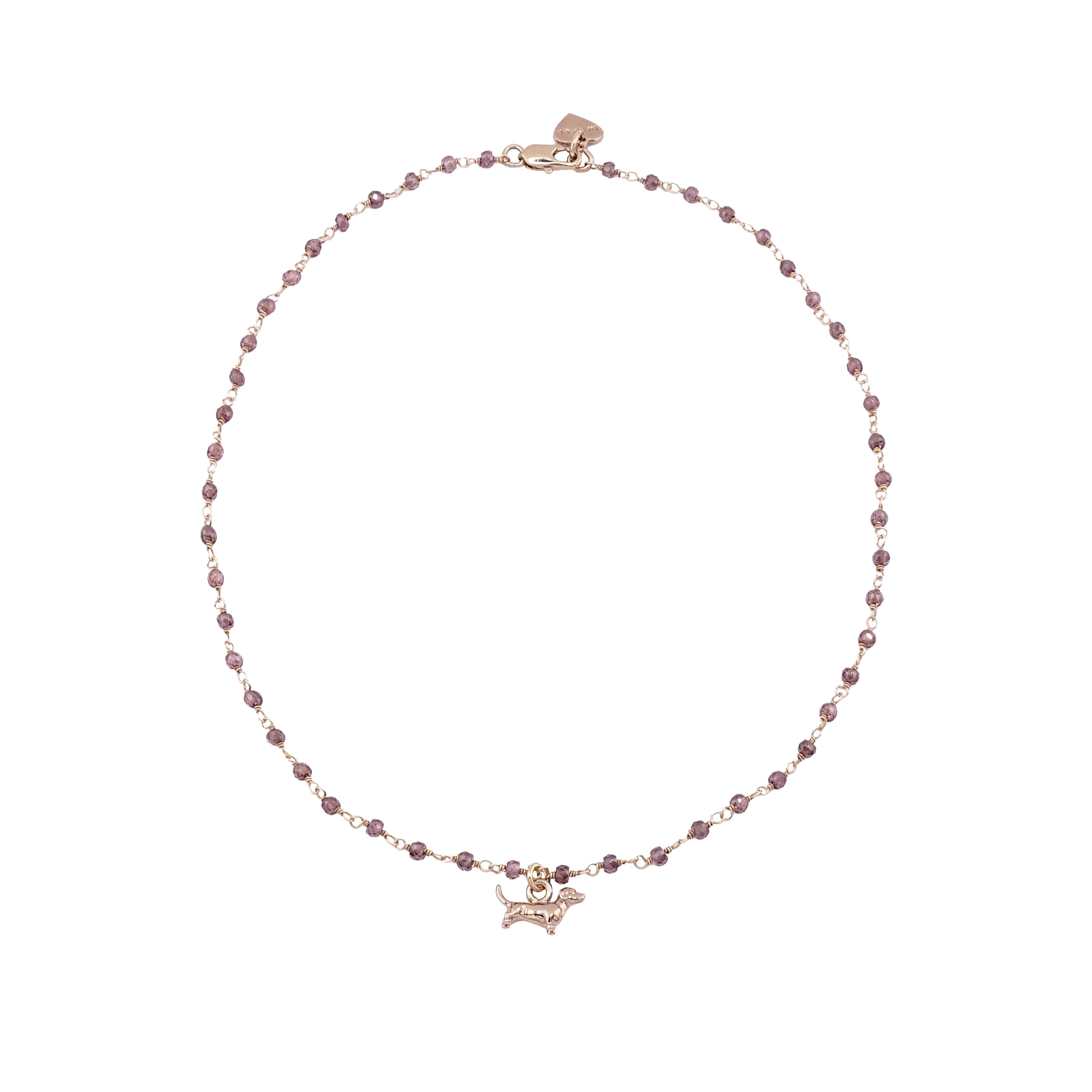 Collana Rosario fumé Bassotto